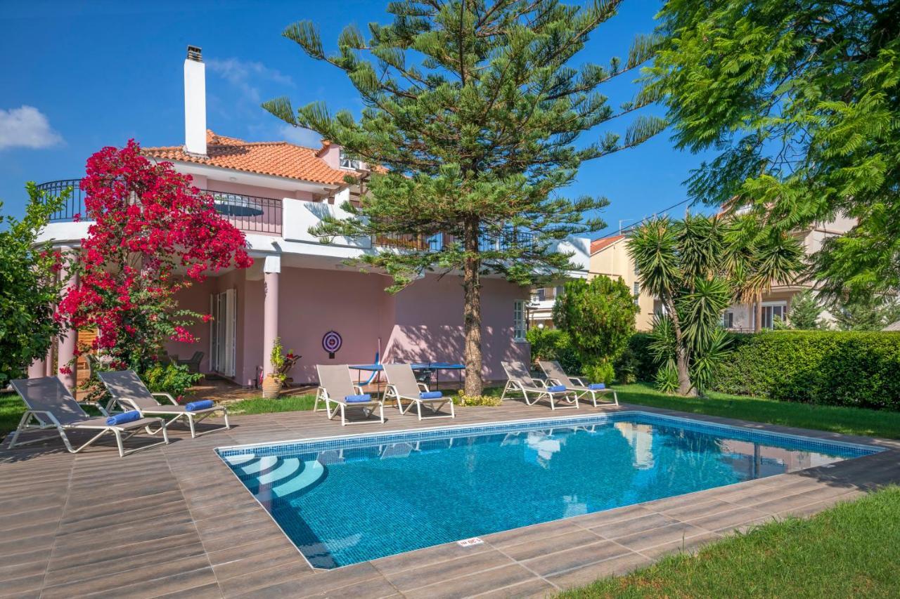Anna'S Brilliant Villa In Ialysos エクステリア 写真